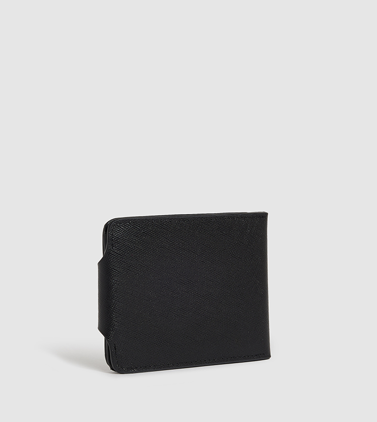 Textured Bi-Fold Wallet