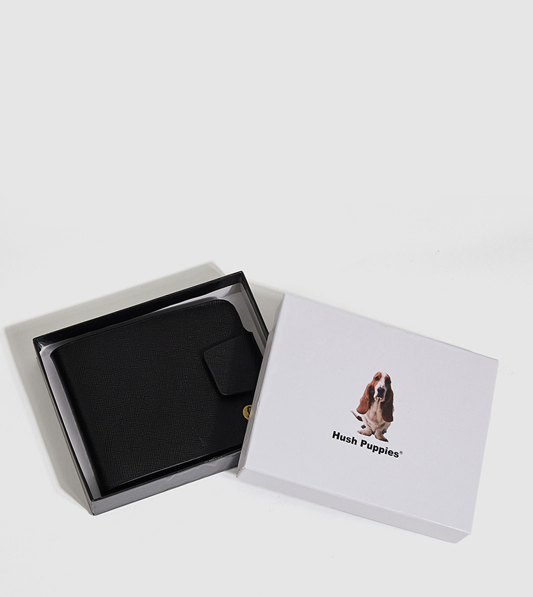 Textured Bi-Fold Wallet