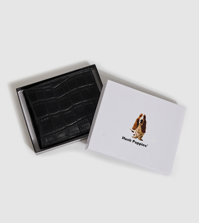 Textured Bi-Fold Wallet