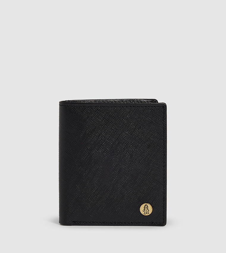 Textured Bi-Fold Wallet
