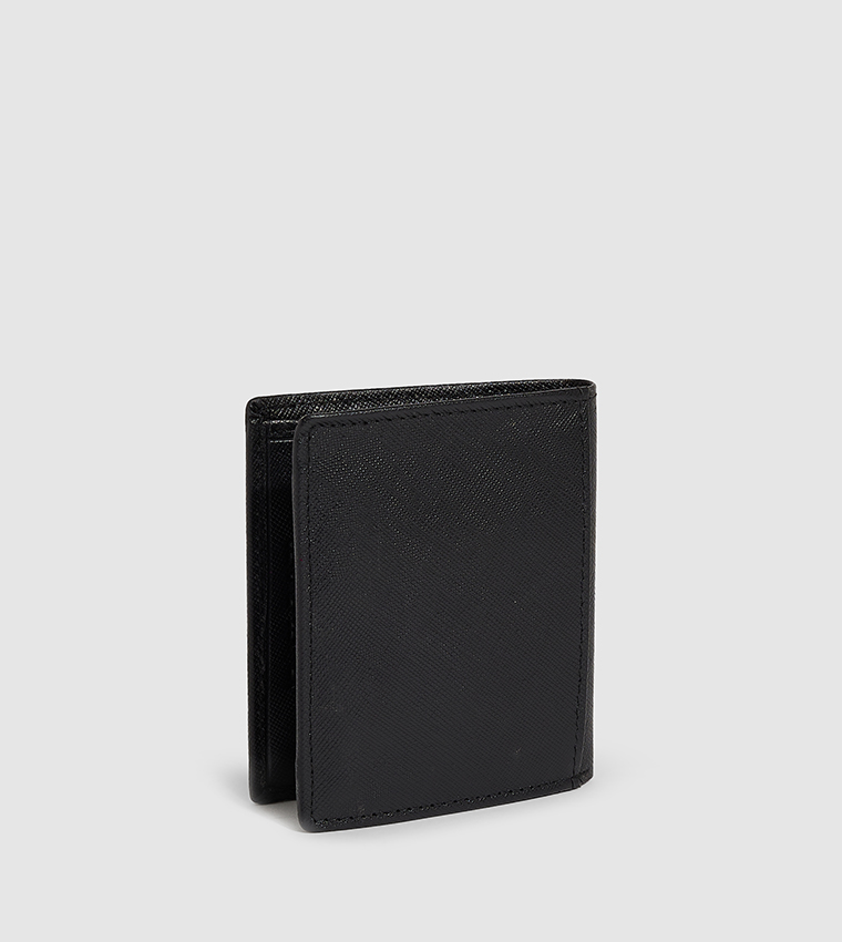 Textured Bi-Fold Wallet