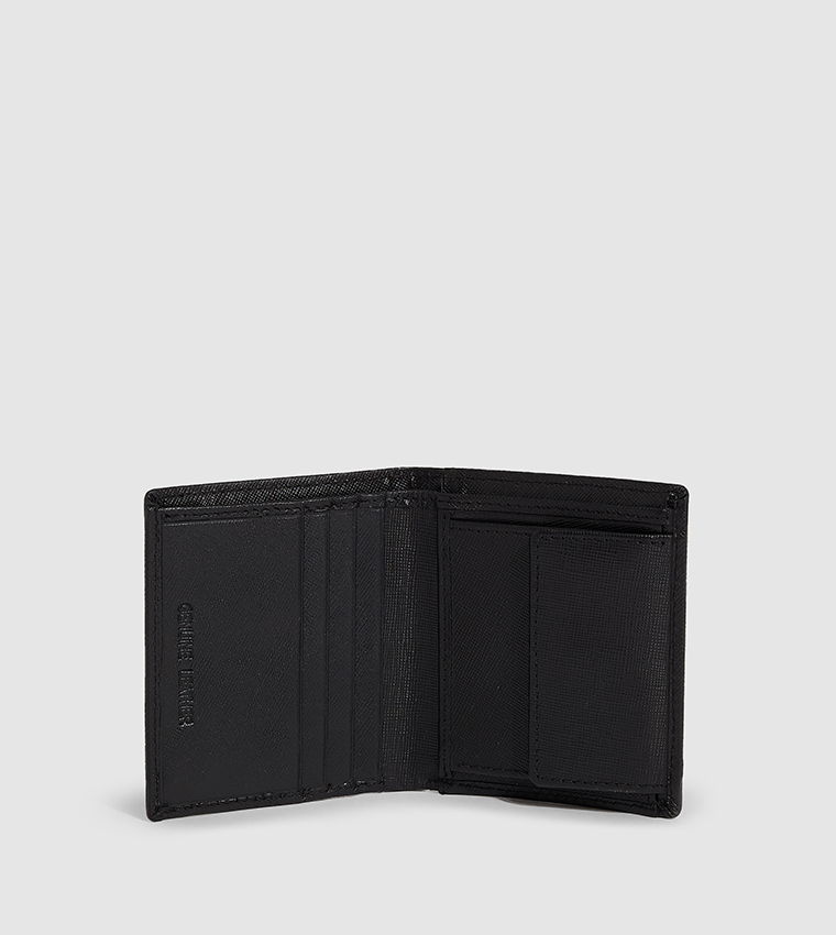 Textured Bi-Fold Wallet
