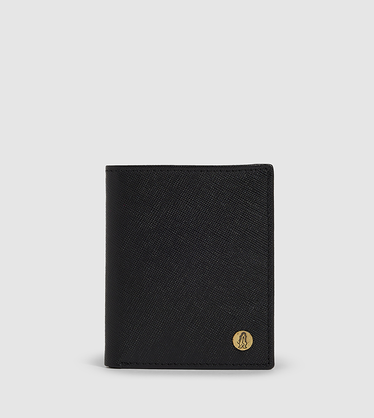 Textured Bi-Fold Wallet