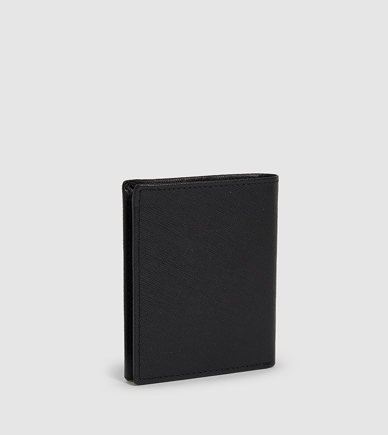 Textured Bi-Fold Wallet