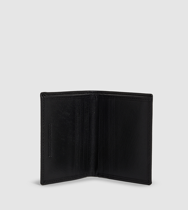Textured Bi-Fold Wallet