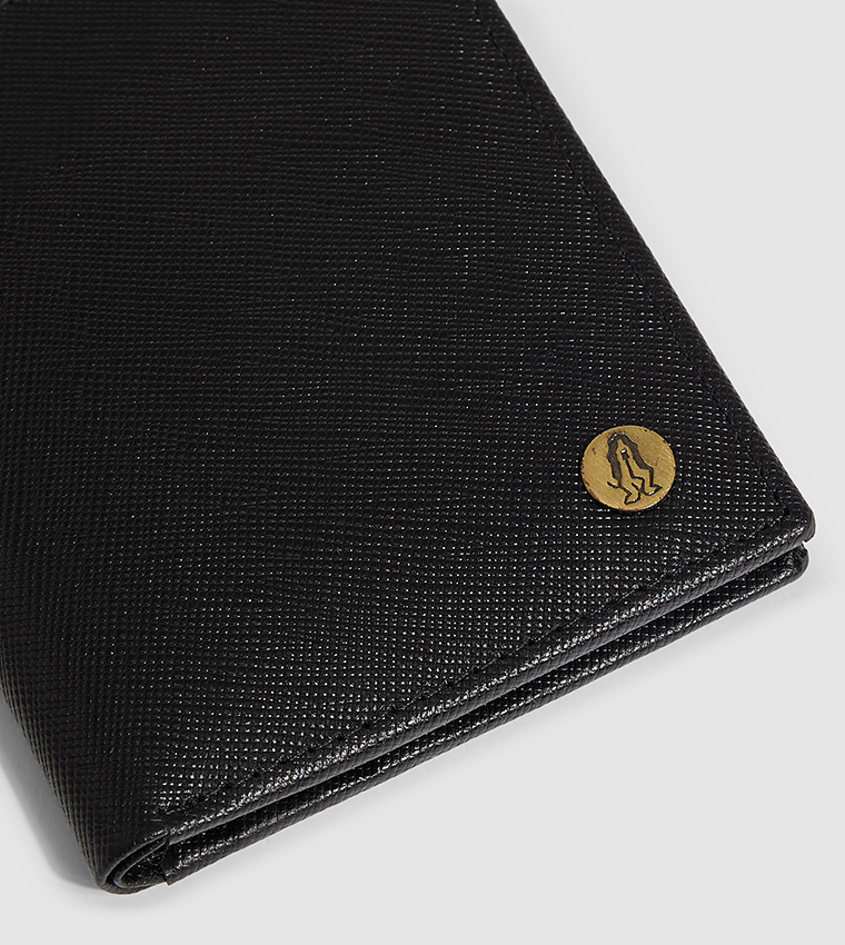 Textured Bi-Fold Wallet