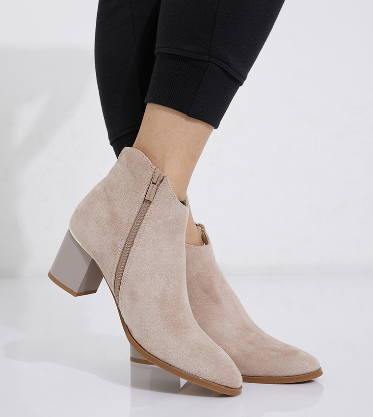 Pointed Toe Ankle Boots