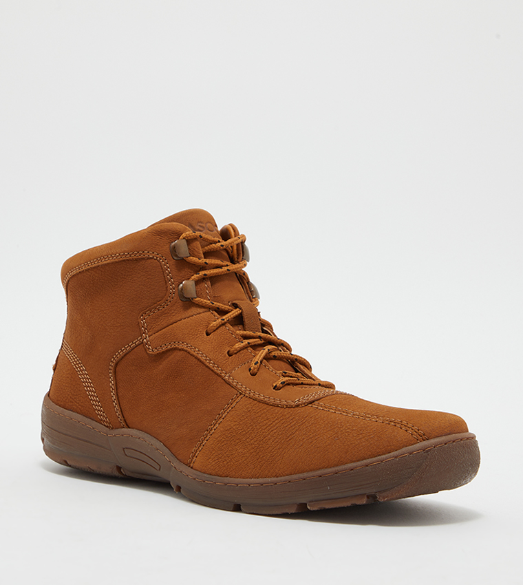 Tan casual sale boots