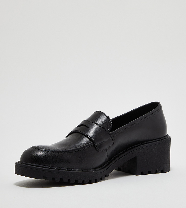 Leather Penny Loafers