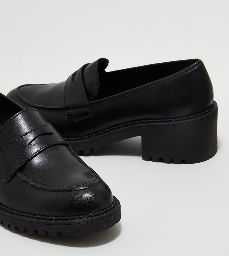 Leather Penny Loafers