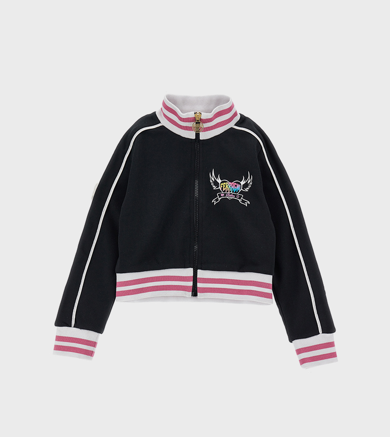 Printed Zip-Through Jacket