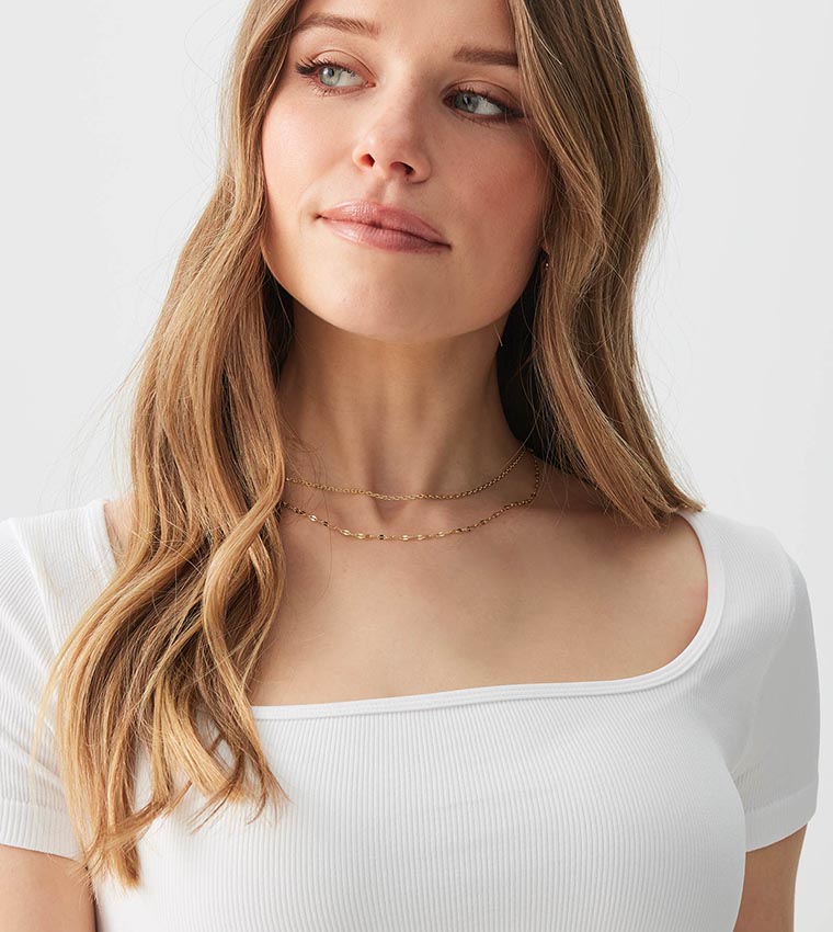 Seamless Square Neck Crop Top