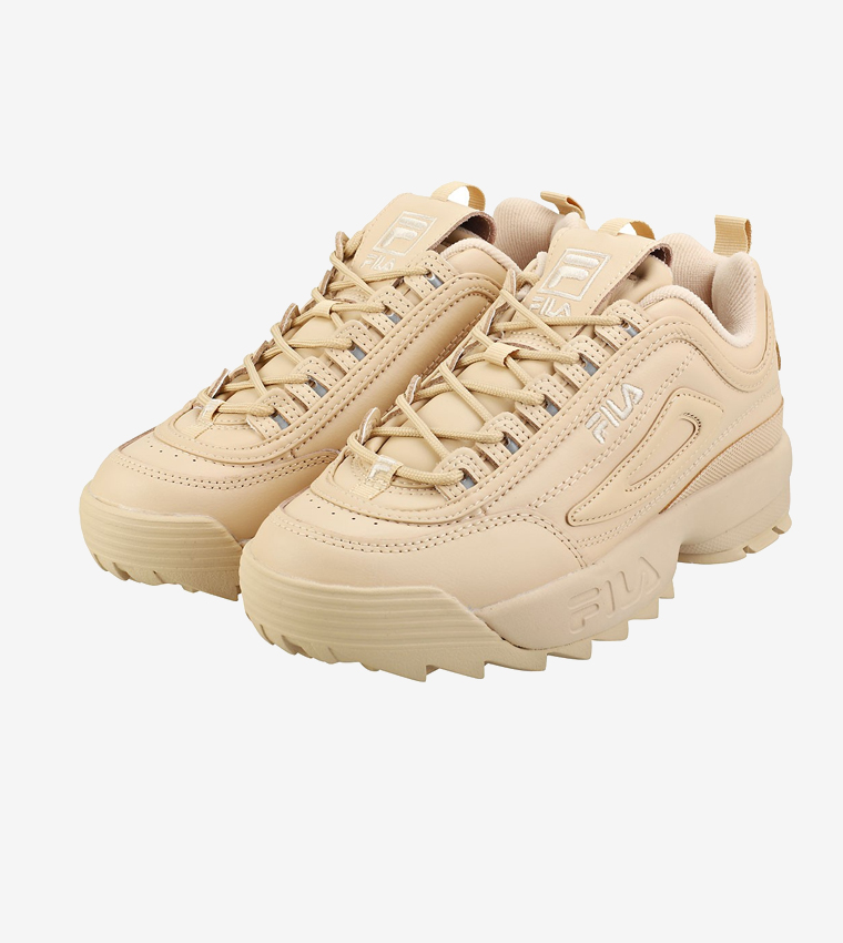 Fila sneakers brown best sale