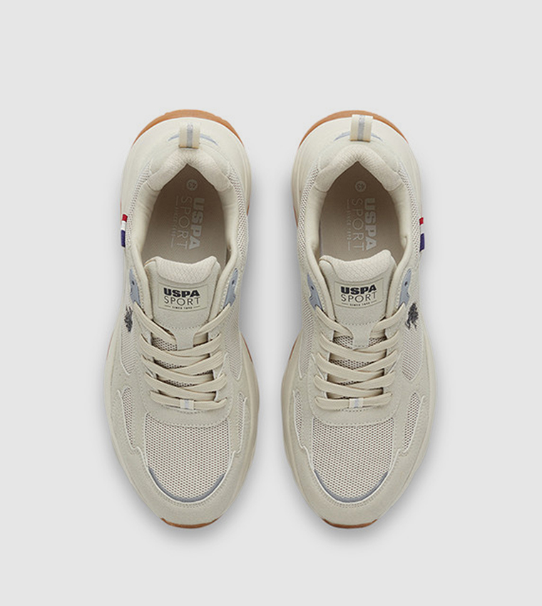 BOLIVAR Logo Detail Lace-Up Sneakers