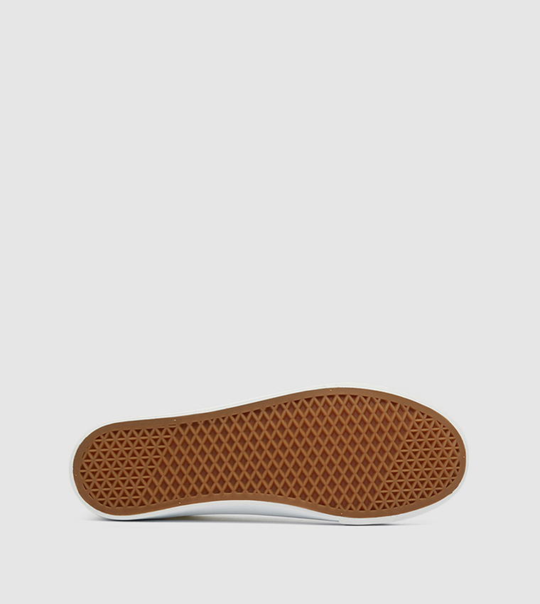 HARISON Logo Detail Lace-Up Canvas Shoes