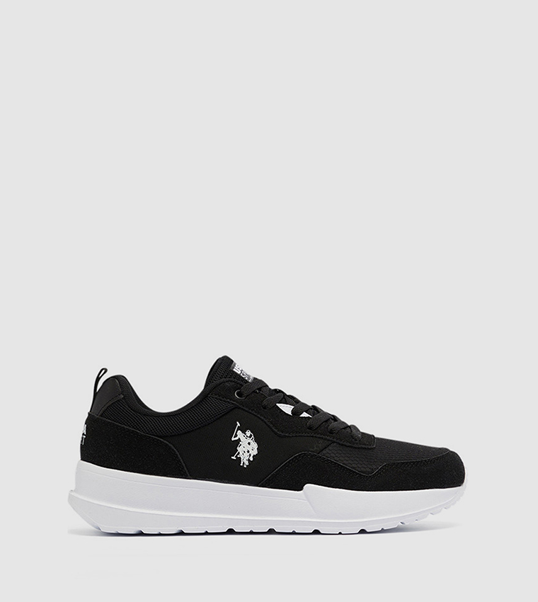JOHNNY Logo Detail Lace-Up Sneakers