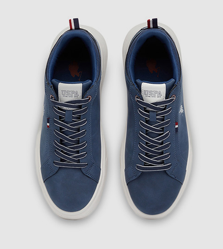 NATEN Logo Detail Lace-Up Sneakers