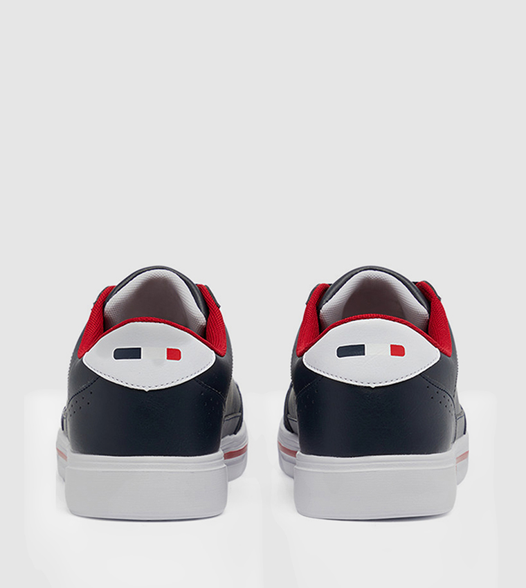 OLIGAR Logo Detail Lace-Up Sneakers