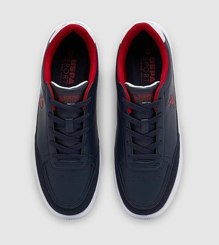 OLIGAR Logo Detail Lace-Up Sneakers