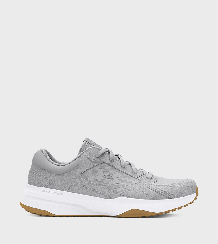 EDGE Logo Detail Suede Low-Top Sneakers