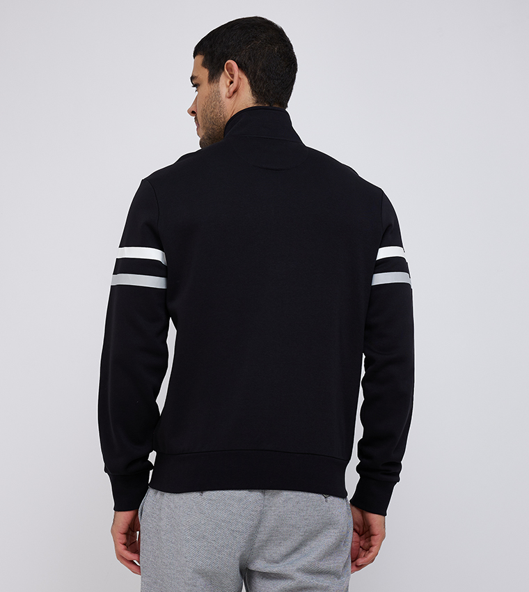 Logo Embroidered Zip-Through Jacket