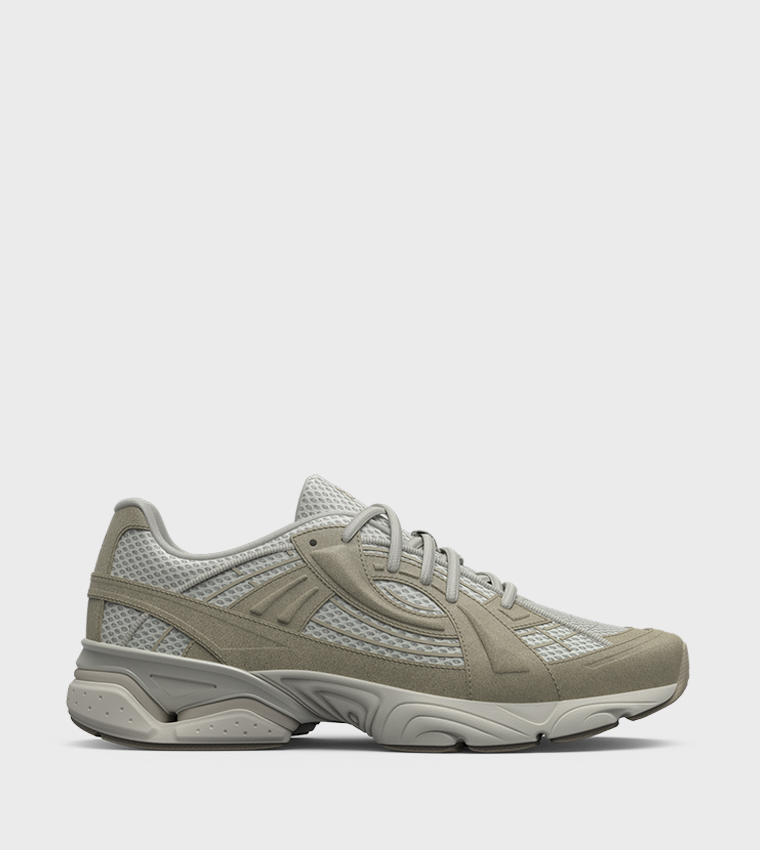 SOLA MS Textured Low-Top Sneakers