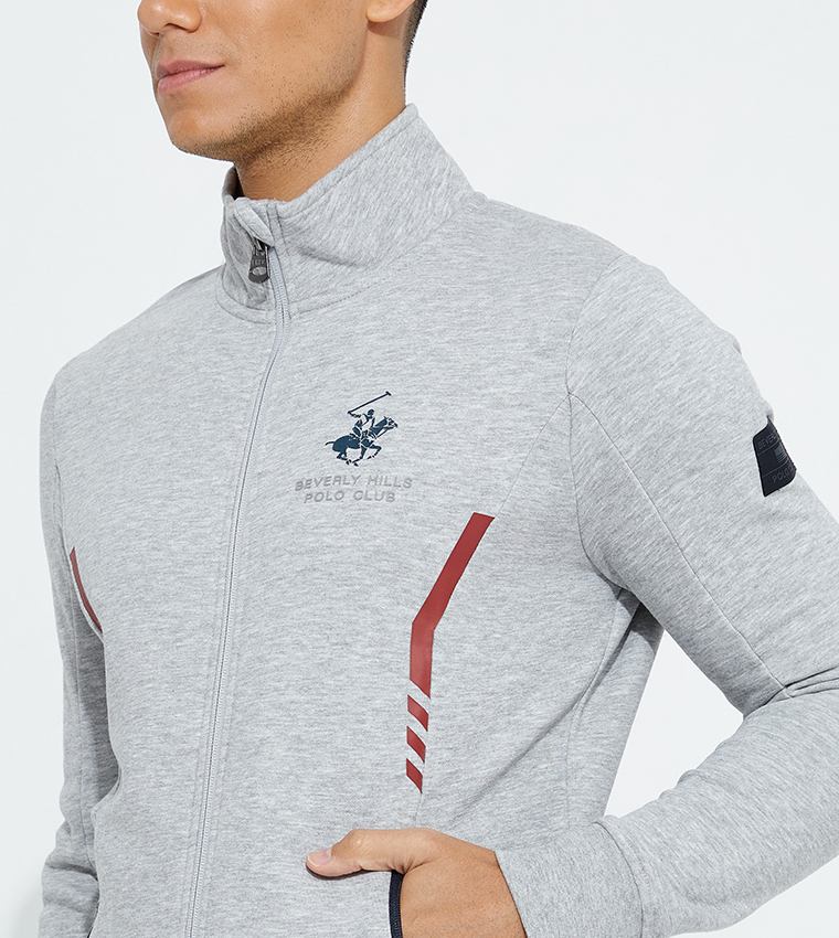 Full Zipper Mock Neck Jacket