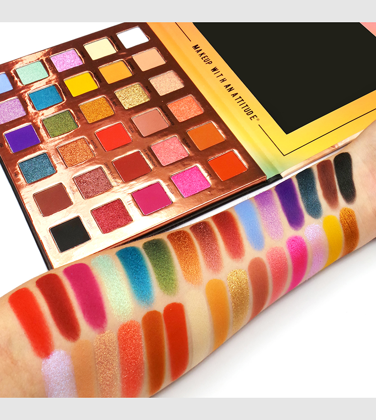 Buy Rude Cest La Vie 30 Eyeshadow Palette 30 G In Multiple Colors 6thstreet Uae 