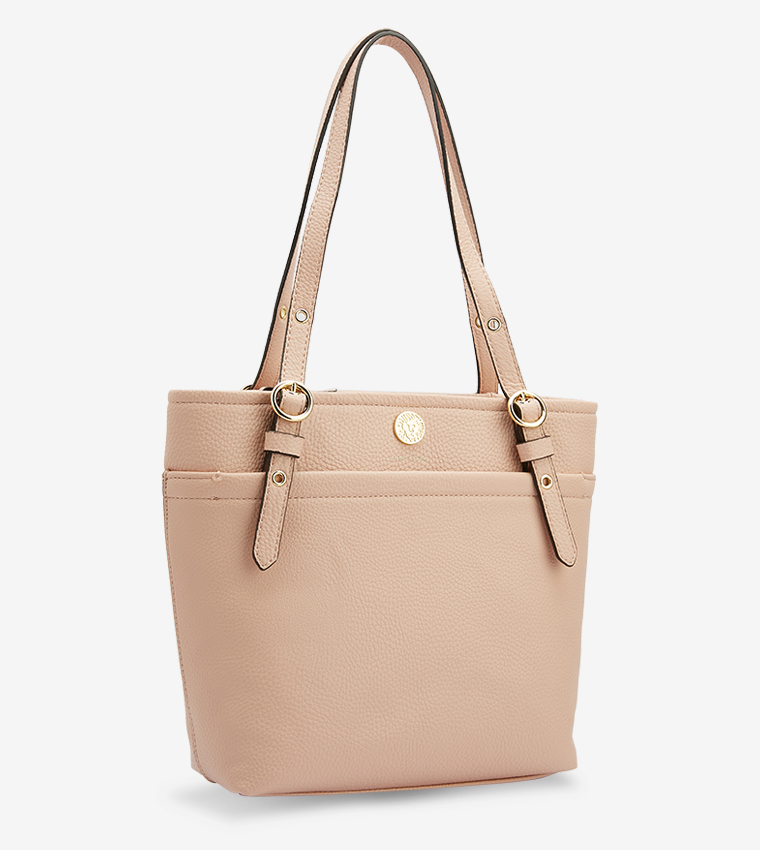 Anne Klein Pocket Tote Shoulder Bag Work Tote With Pouch Anne Klein