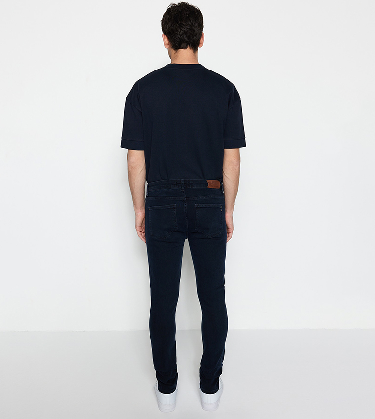 Skinny Fit Mid-Rise Jeans