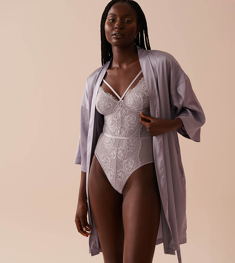 Satin Sleep Kimono