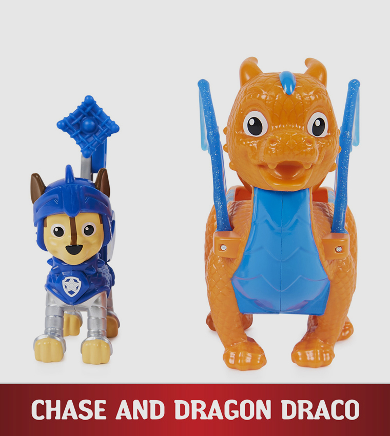  Paw Patrol, Rescue Knights Castle HQ Transforming 11-Piece  Playset with Chase and Mini Dragon Draco Action Figures, Kids' Toys for  Ages 3 and up : Toys & Games