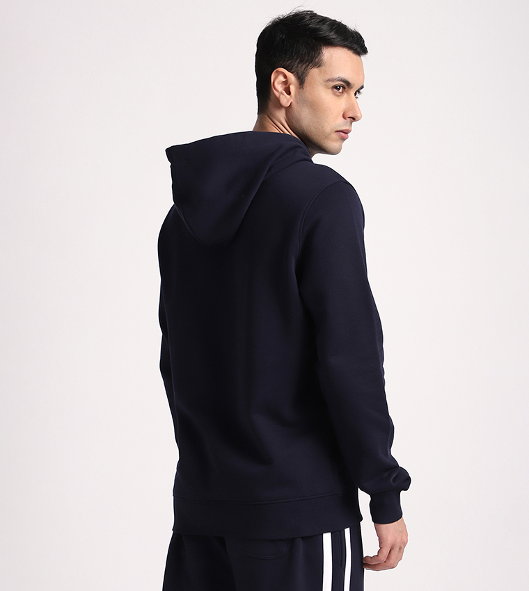Logo Printed Long Sleeves Hoodie