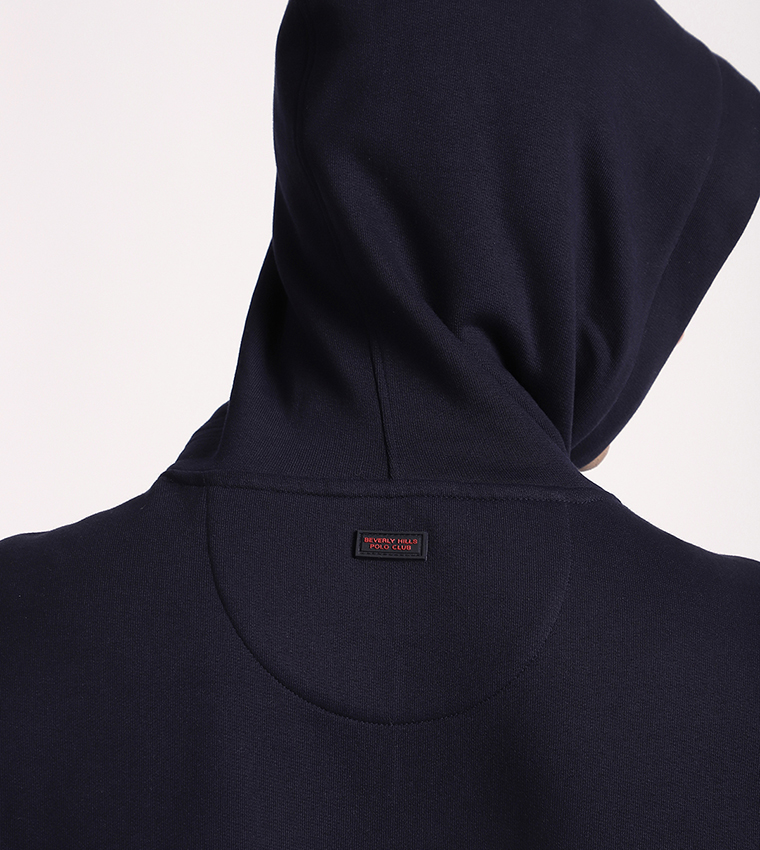 Logo Printed Long Sleeves Hoodie