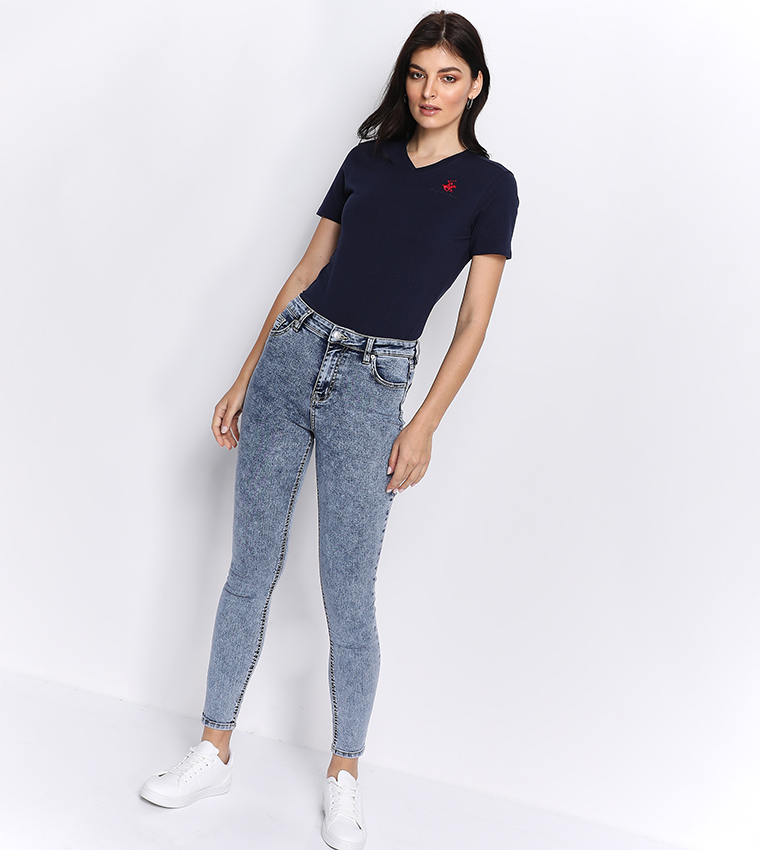 Logo Embroidered Short Sleeves T-Shirt