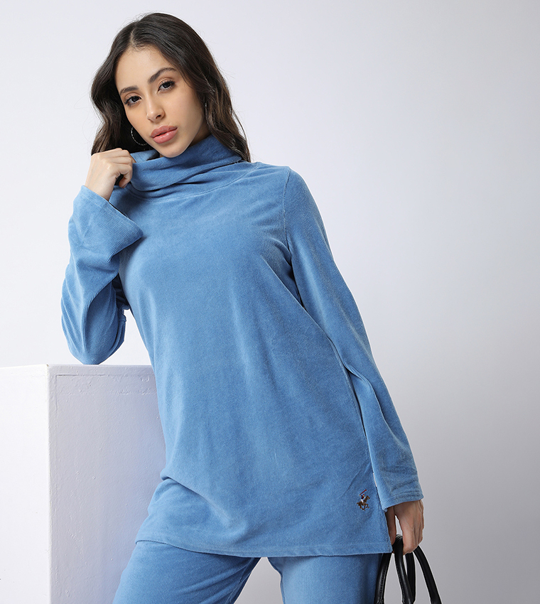 تونيك بياقة سلحفاة 