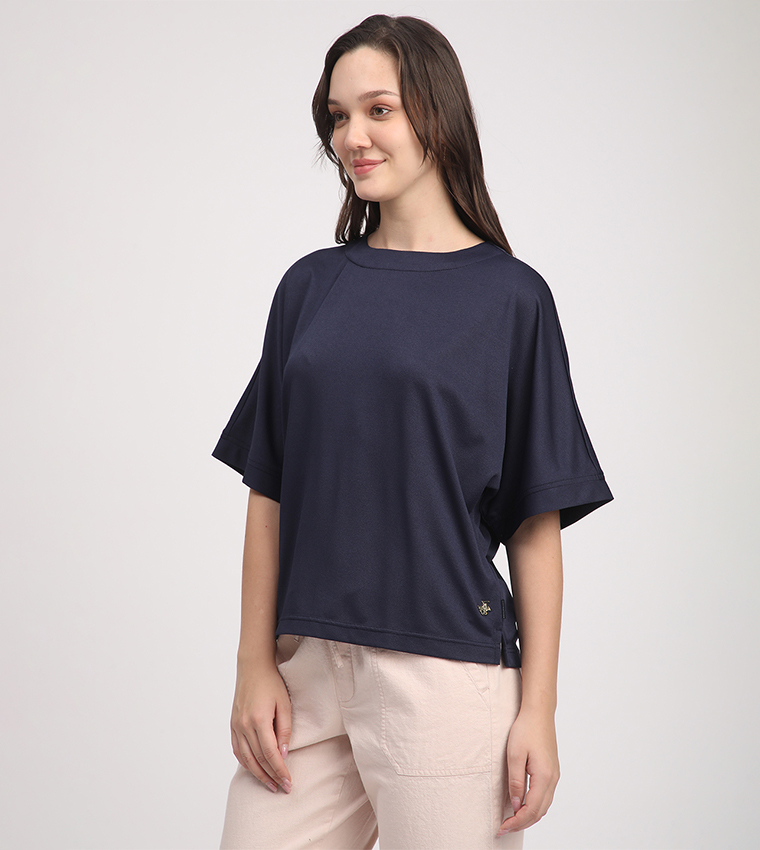 Solid Short Sleeves Oversized T-Shirt