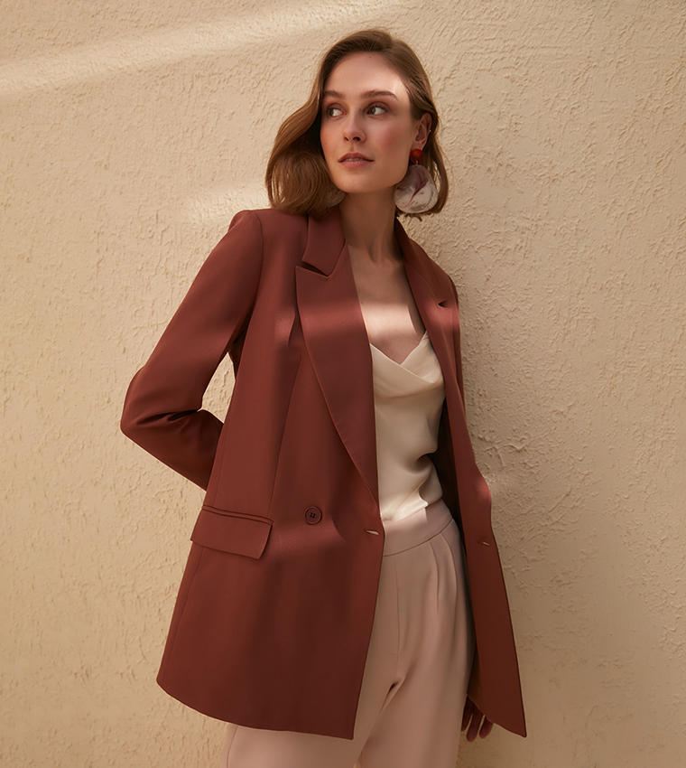 Long Sleeves Oversized Blazer