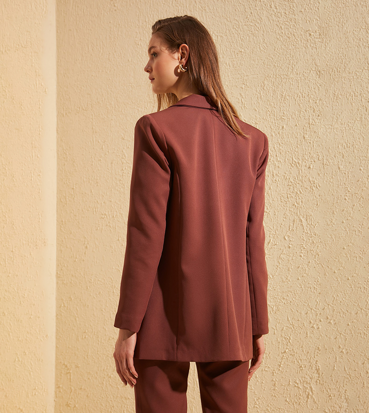 Long Sleeves Oversized Blazer