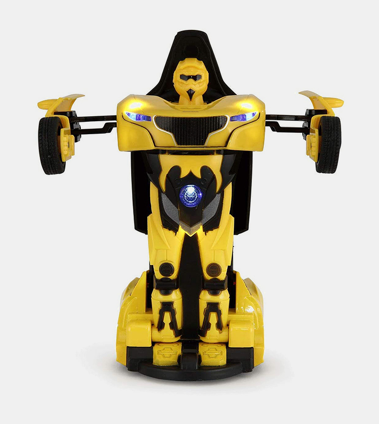 2 In 1 RS Transformable 1:32 Scale Die-Cast Car - Yellow