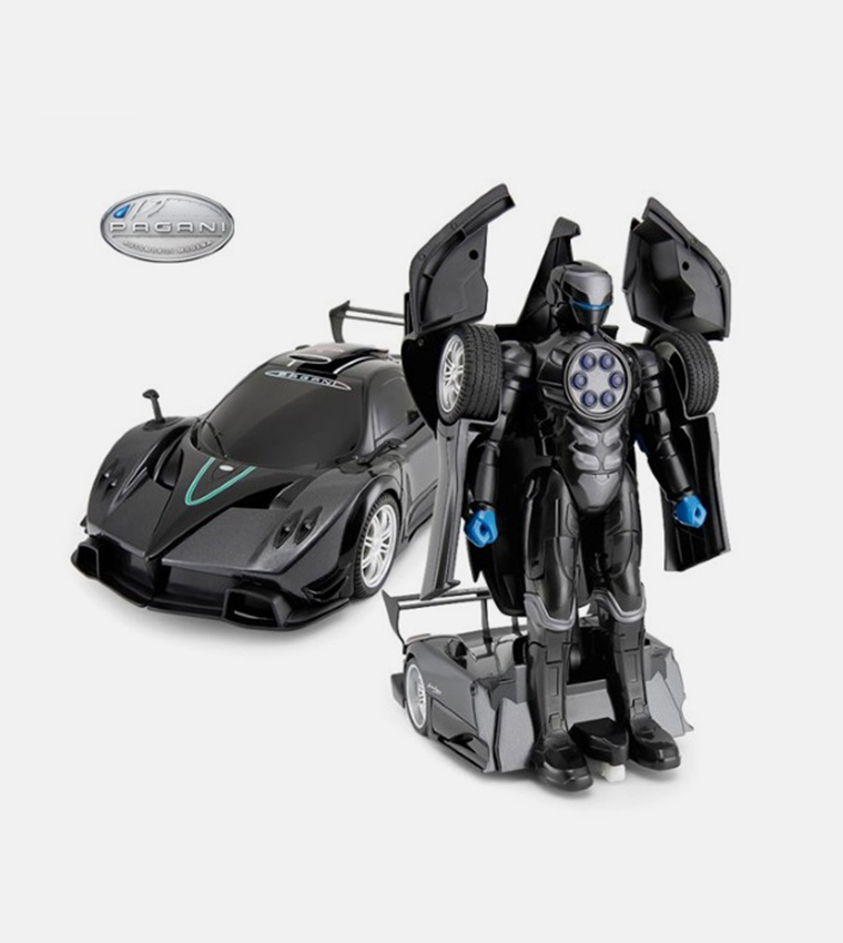 Pagani Zonda R Transformable Diecast Car 1:32 Scale - Black