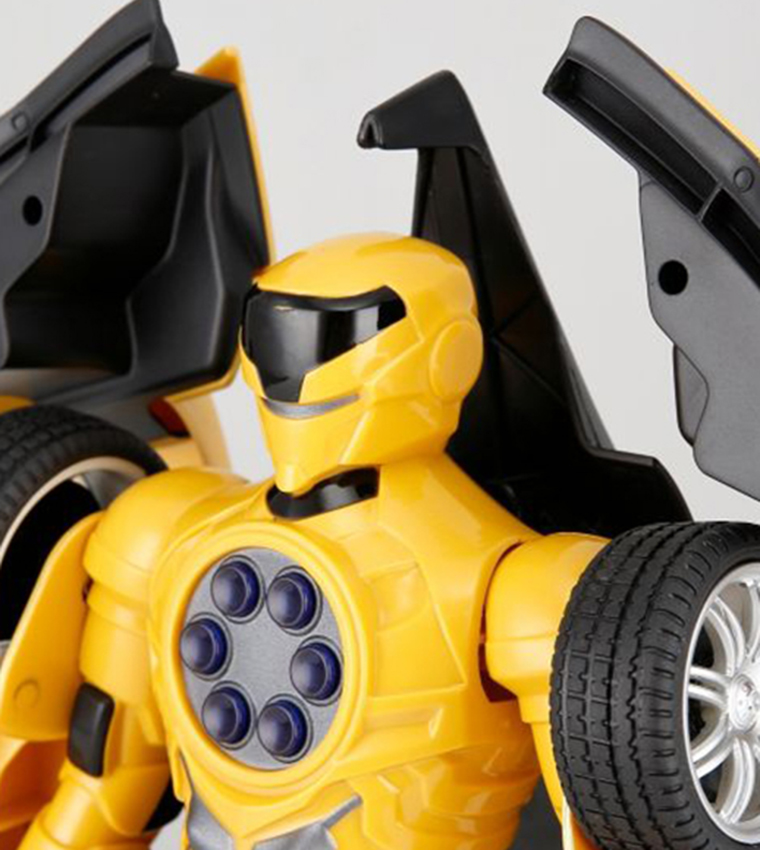 Pagani Zonda R Transformable Diecast Car 1:32 Scale - Yellow
