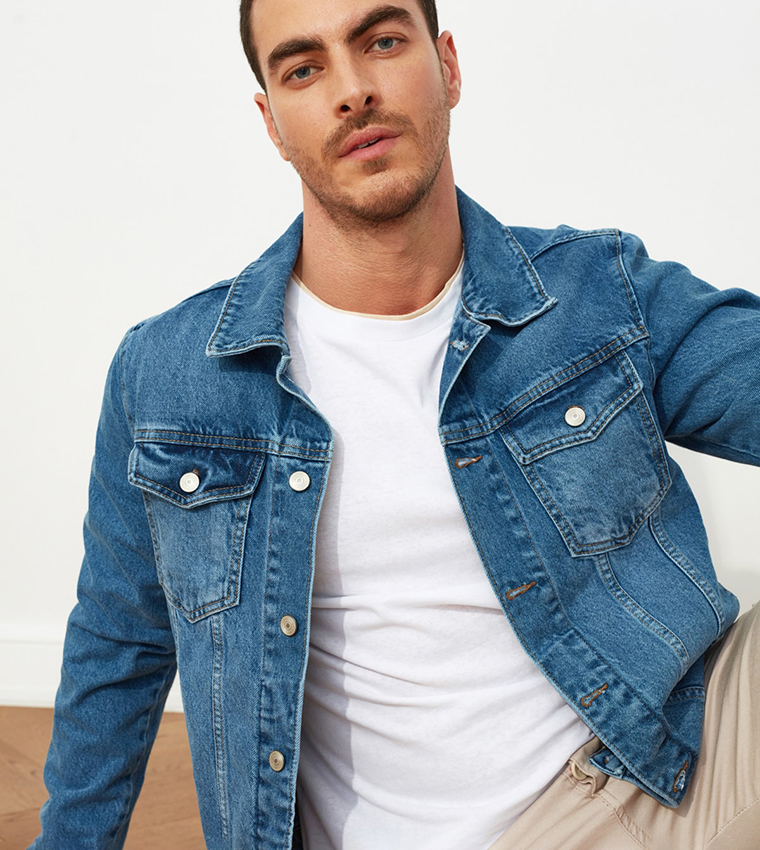 Trendyol Slim Fit Denim Jacket 