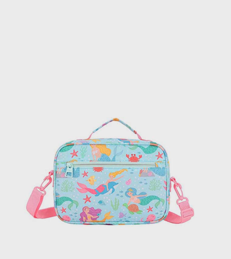 Dancing Mermaid Print Lunch Bag