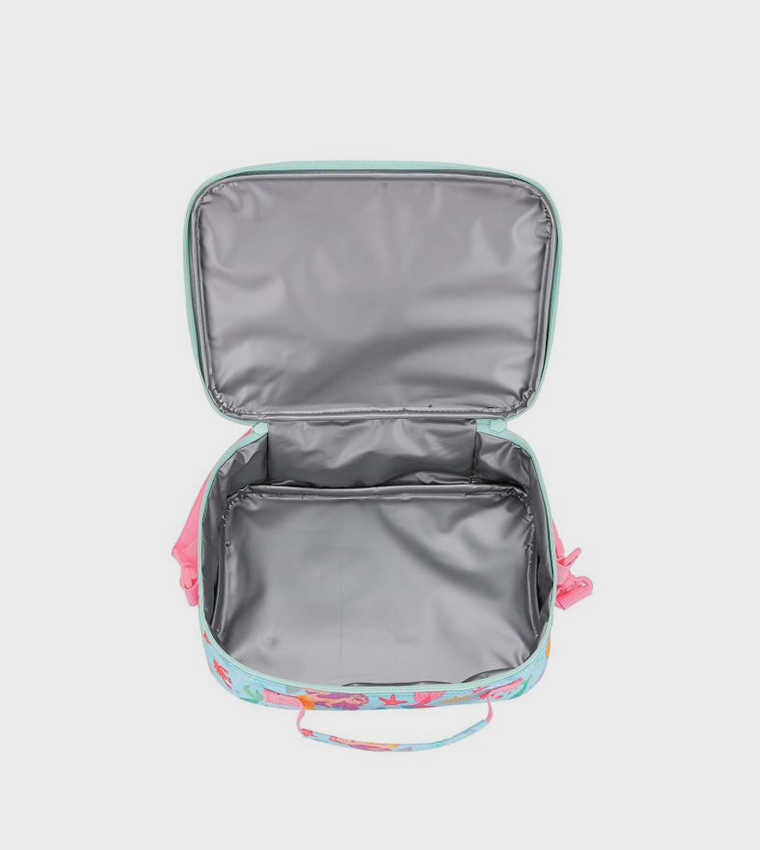 Dancing Mermaid Print Lunch Bag