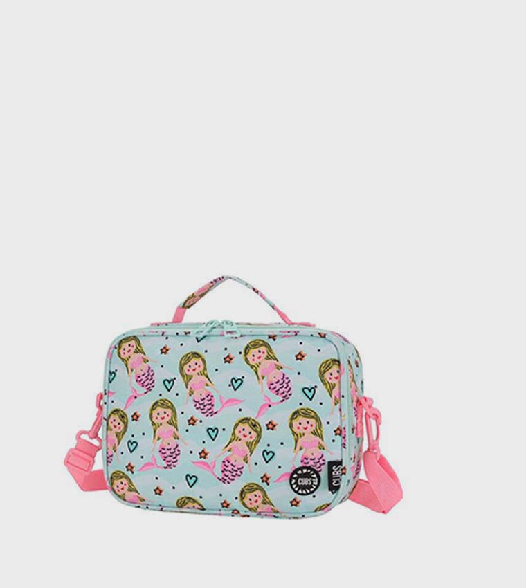 Under The Sea Mermaid Print Lunch Bag