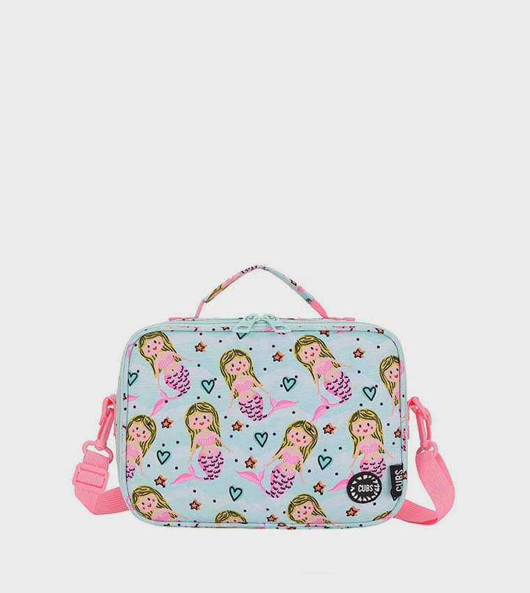 Under The Sea Mermaid Print Lunch Bag