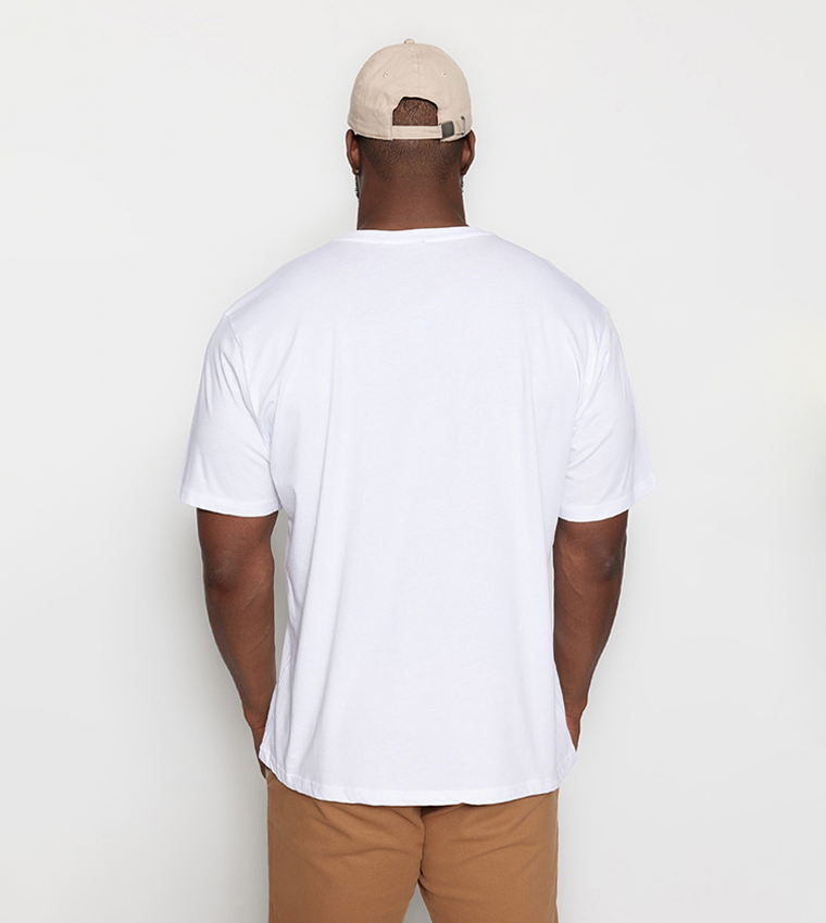 Solid Crew Neck T-Shirt