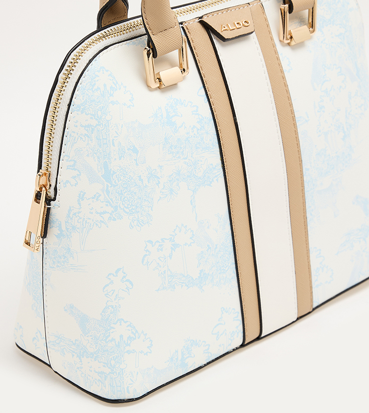 LEGEABETHTHH Patterned Satchel Bag