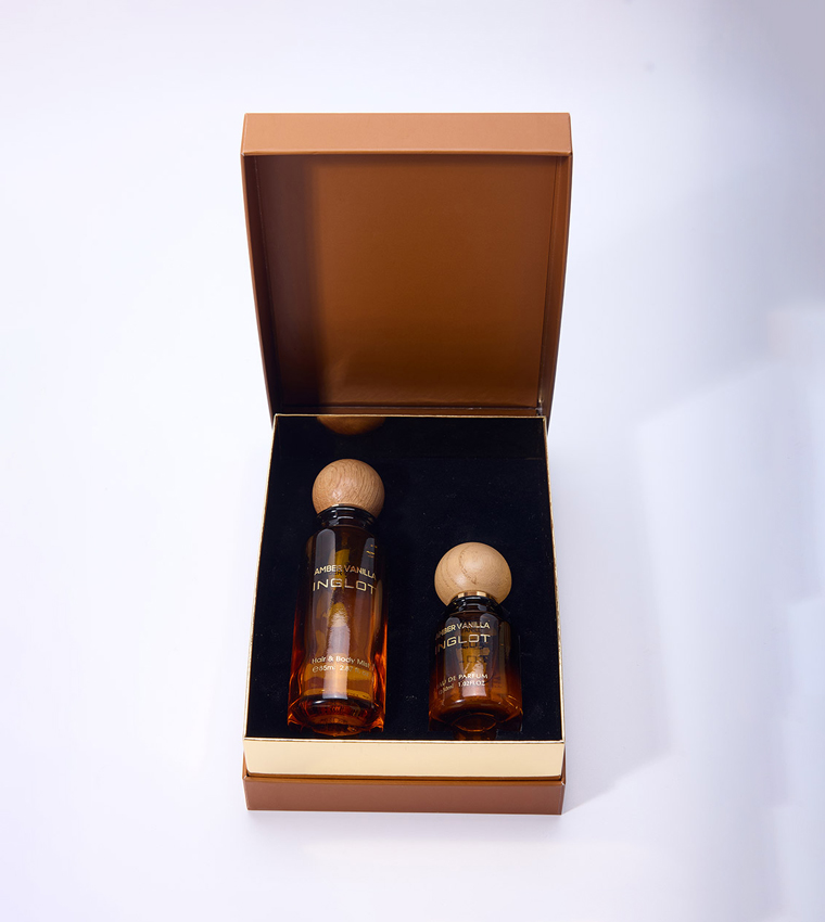 Gift Set Amber Vanilla Hair Mist and EDP - 85ml + 35ml